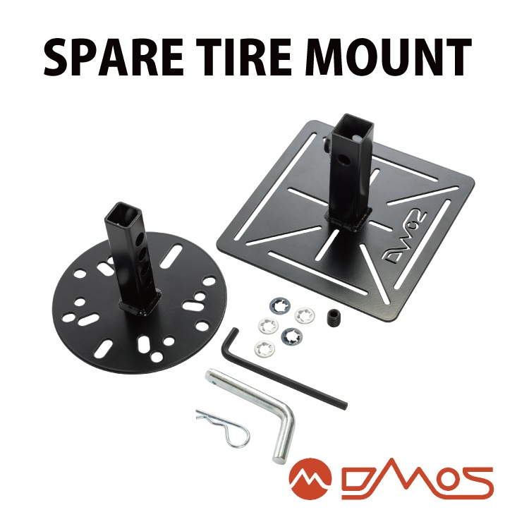 DMOS ディモス スペアタイヤマウント Spare Tire Adaptor for Shovel